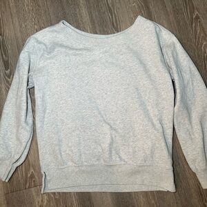 Abercrombie Off Shoulder Sweatshirt